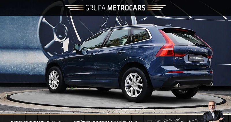 Volvo XC 60 cena 139900 przebieg: 118937, rok produkcji 2019 z Sompolno małe 596